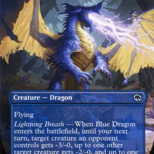 Blue Dragon MTG Artist Proof by Steve Prescott