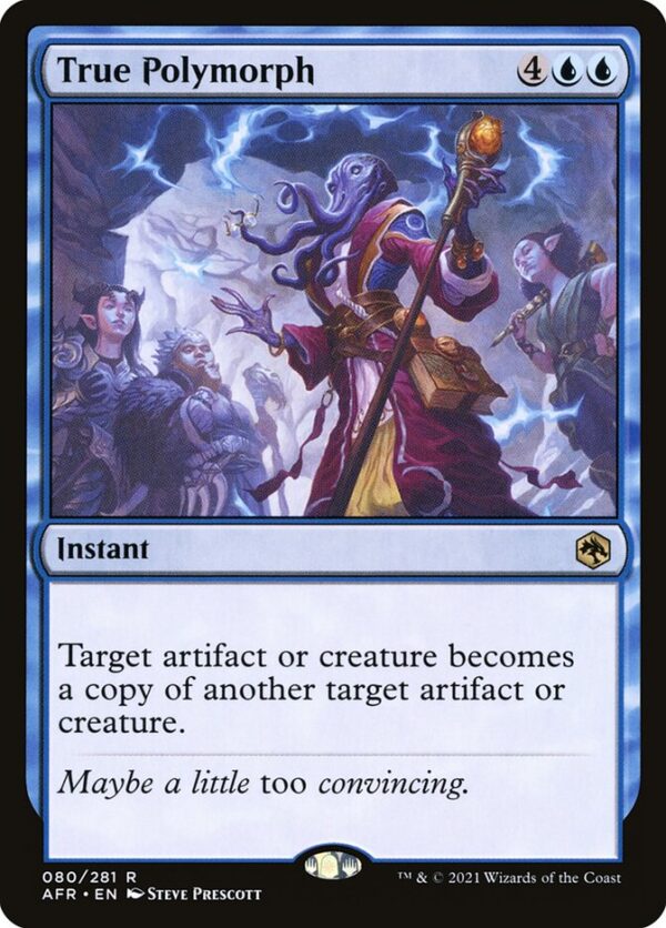 True Polymorph MTG Artist Proof by Steve Prescott