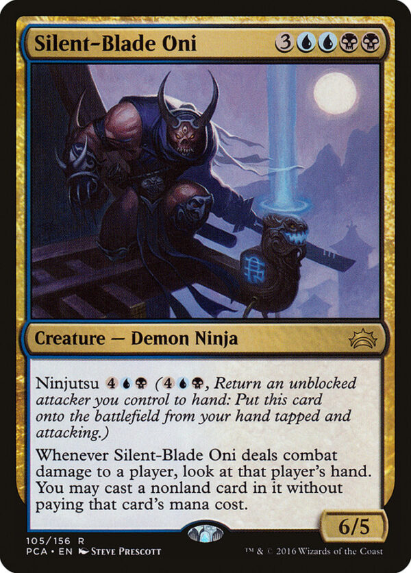Silent-Blade Oni - Planechase Anthology Artist Proof