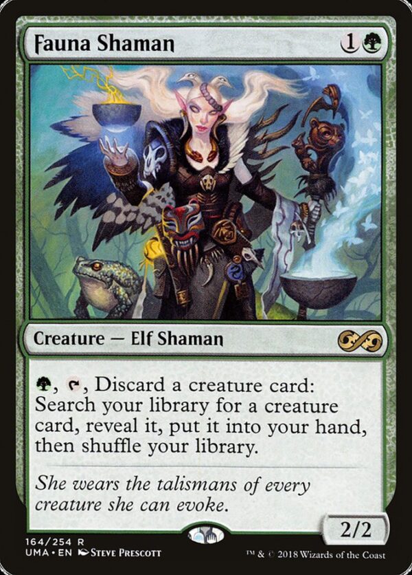 Fauna Shaman MTG Artist Proof from Ultimate Masters by Steve Prescott