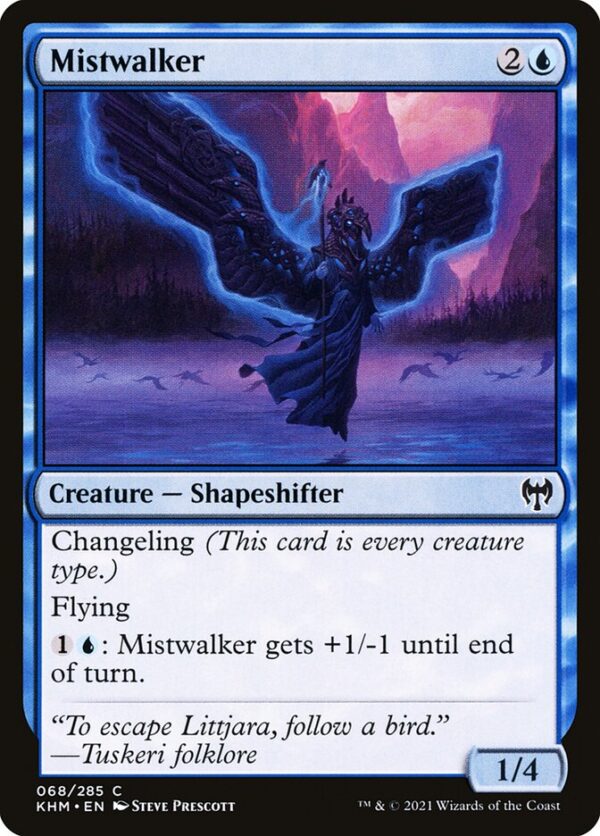 Mistwalker - MtG Preliminary Drawing - Image 3