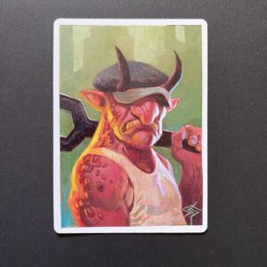 Mana Vault Painted MtG AP by Steve Prescott