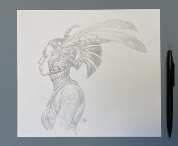 Unitiled Drawing Untitled Drawing - The Art of Steve Prescott